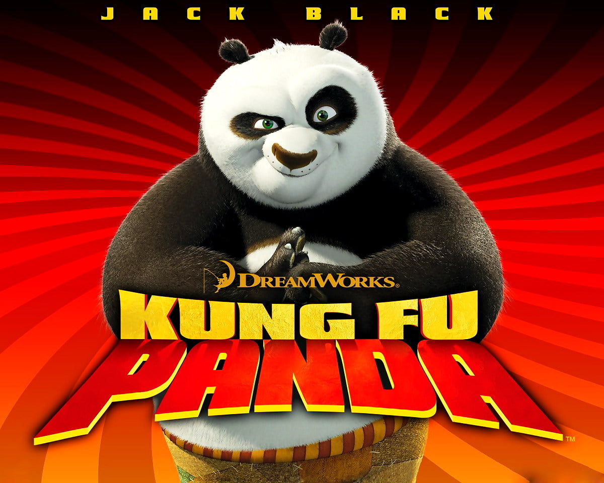 Animierter Cartoon, Cartoons, Kung Fu, Animation, Panda (Szene aus computeranimiertem Film "Kung Fu Panda") : kostenlose Wallpaper