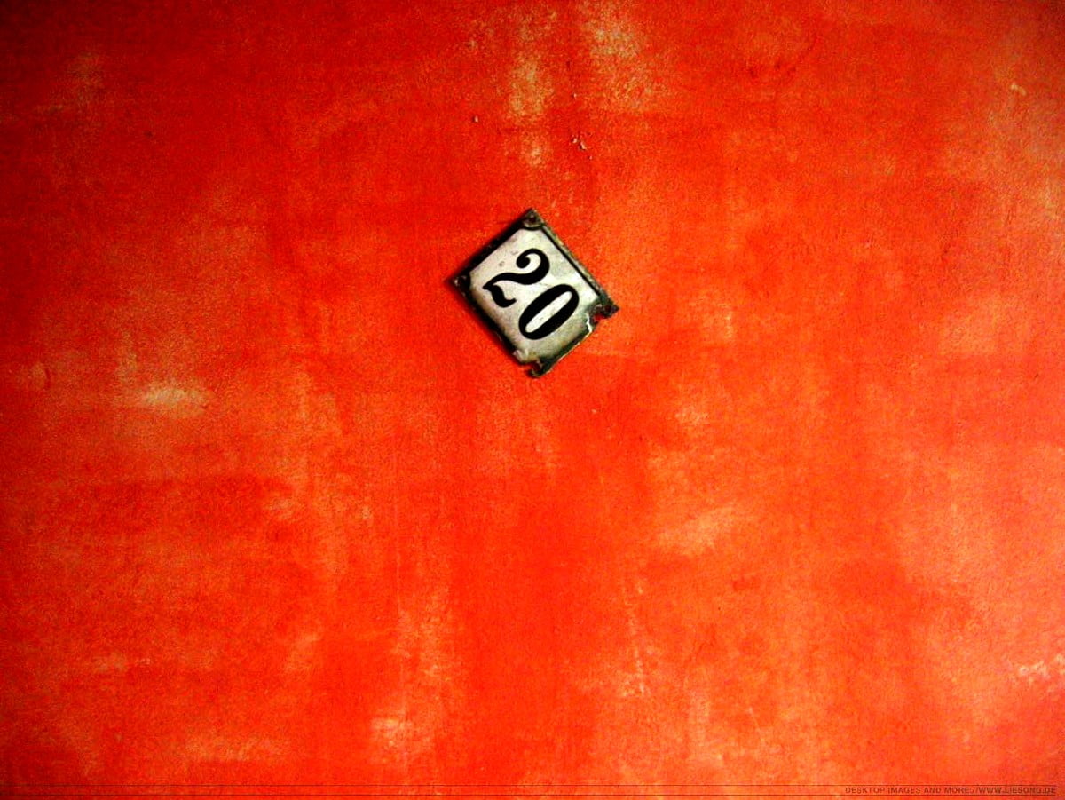 1599x1200 Hintergrund — rotes und weißes Zeichen