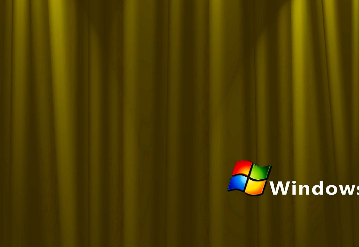 Windows Vista, grüne, gelbe, Cartoons, Vorhang / kostenlose Hintergrund (1600x1100)