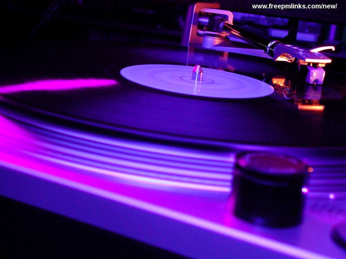 Bild Plattenspieler, Purpurrote, Licht 🔥 Beste freie Bilder