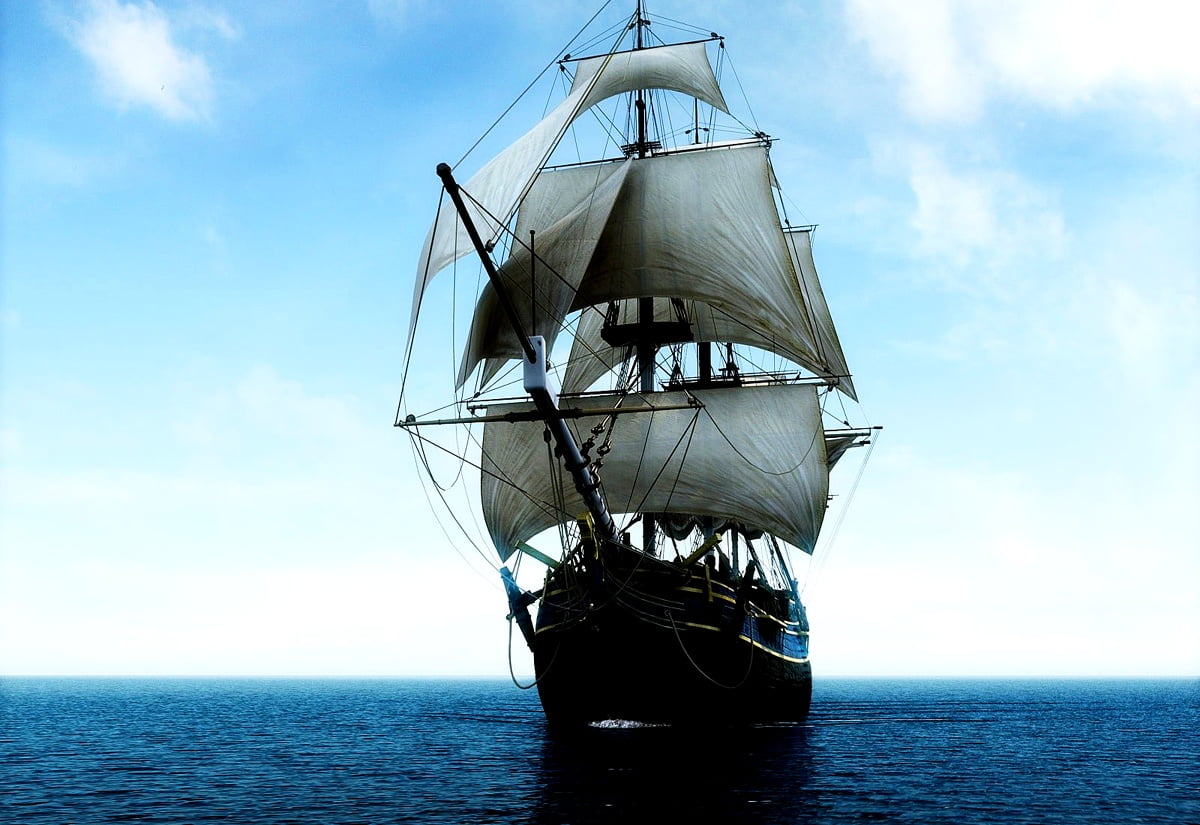 Boot am Meer : kostenlose Hintergrund 1600x1100