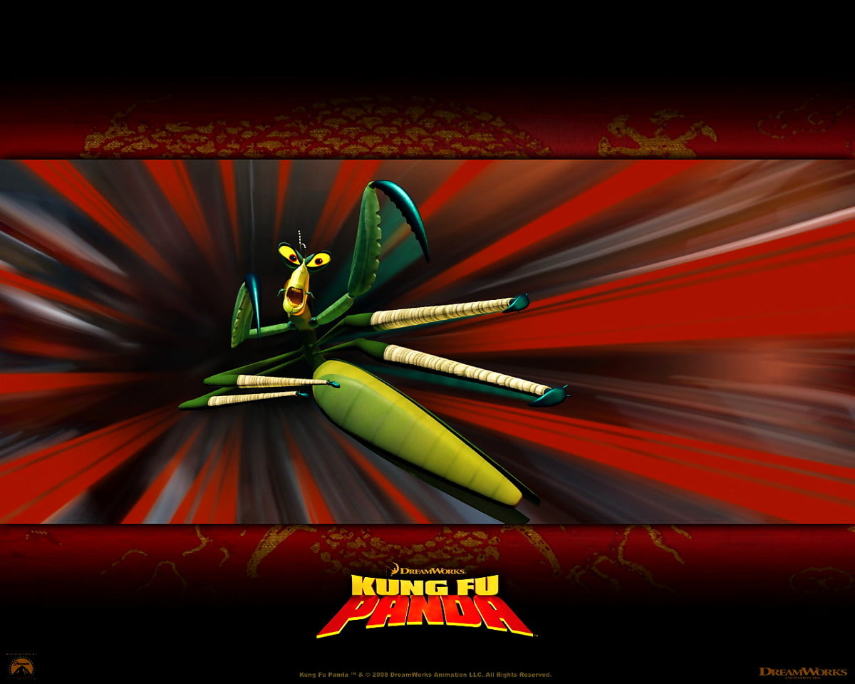 HD Hintergrundbild / Cartoons, Spiele, Kunst, Grafik-Design, Grafik (Szene aus computeranimiertem Film "Kung Fu Panda")