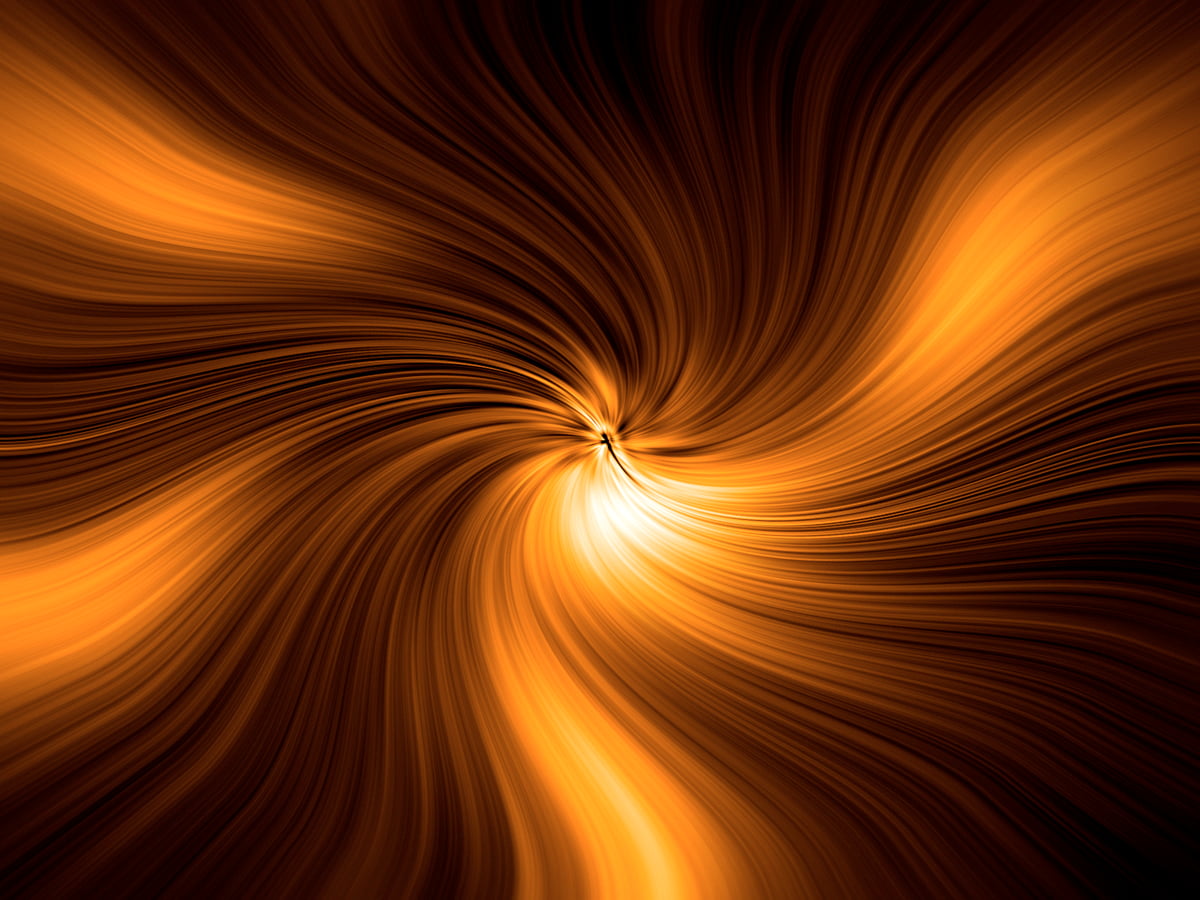 Abstrakte, abstrakte Lichter, orange, gelbe, Licht - Hintergrundbild (1600x1200)